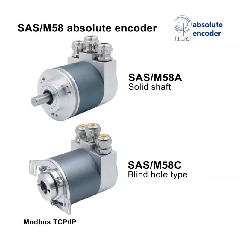Modbus-encoder voor zwaar gebruik