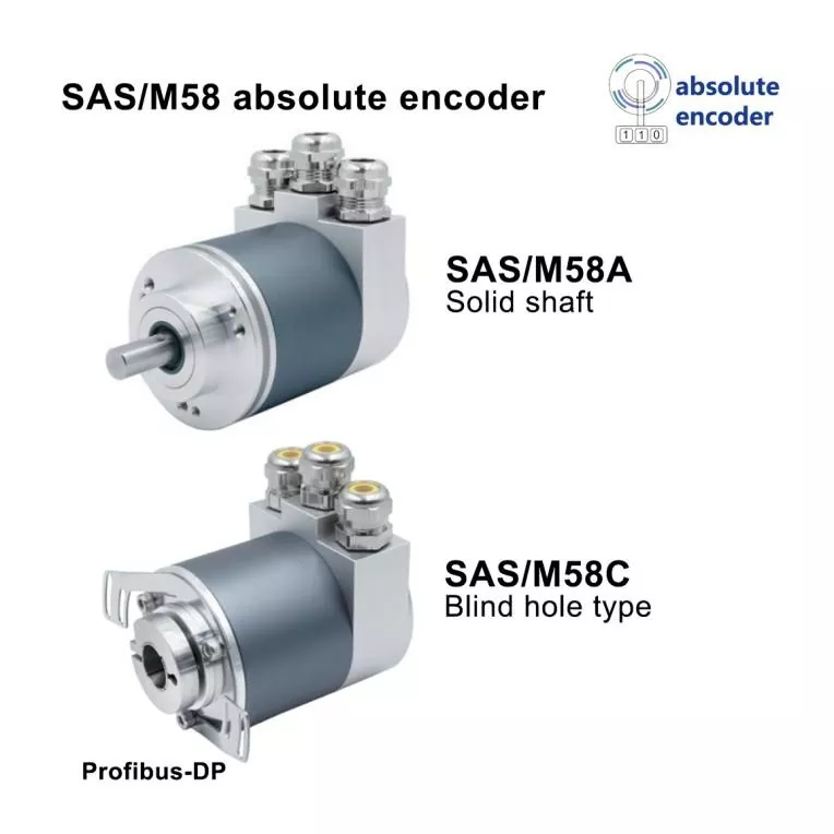 ProfiBUS DP-encoder voor zwaar gebruik